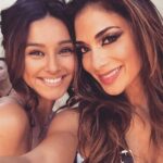Shibani Dandekar Instagram - throwback to my #PCD moment with this chick @nicolescherzy love her! 👩🏾‍🎤❤💋