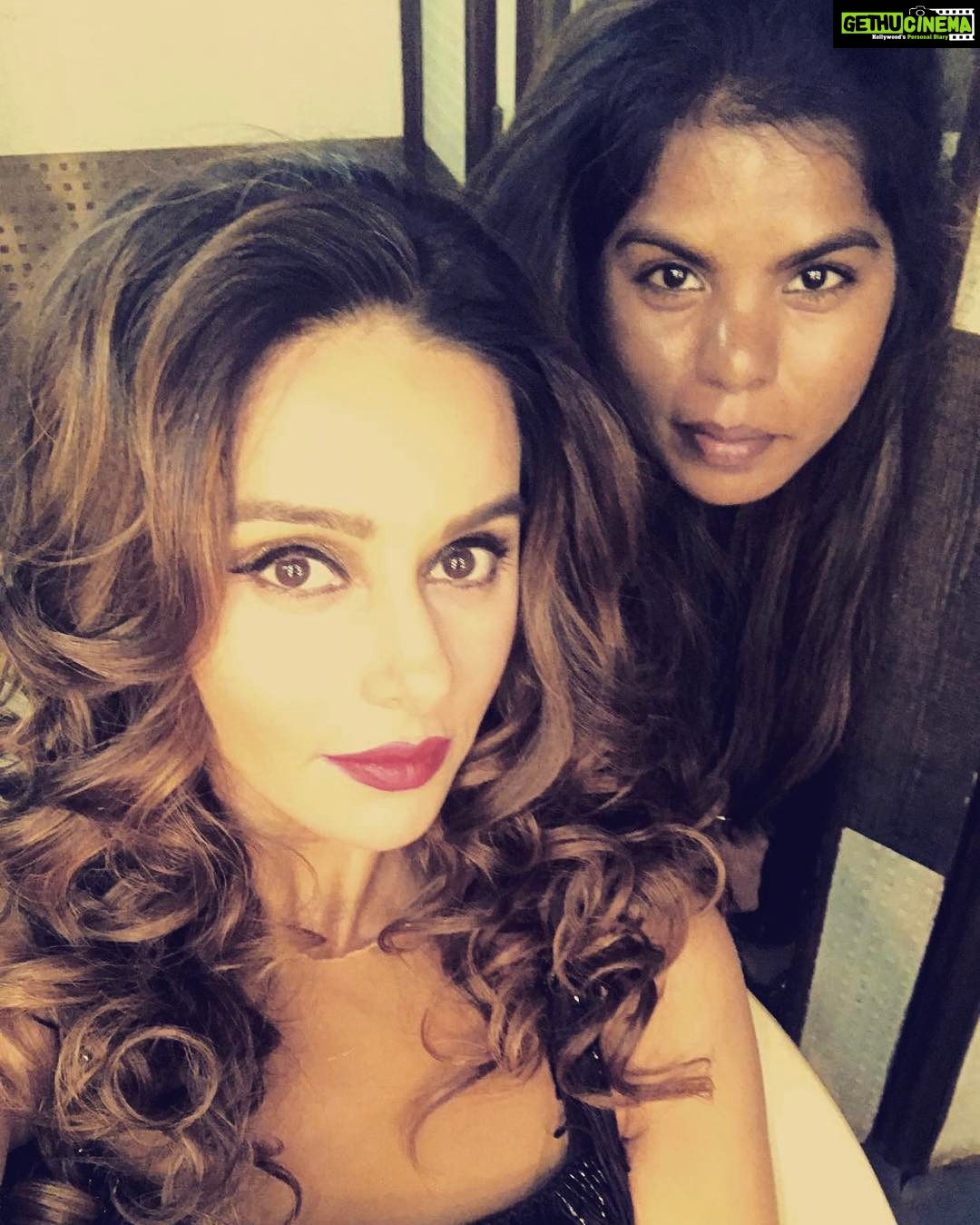 Shibani Dandekar Instagram - wanna take a moment to thank this cutie for always holding my hand through it all! you really are my little angel @azima_toppo ❤ @thatbrowngirl #thatbrowngirl Kolhapur City, Maharashatra