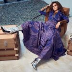 Shibani Dandekar Instagram - #FSP Friday vibe! @falgunipeacock @shanepeacock @falgunishanepeacock boots by @balenciaga makeup and hair @inherchair @azima_toppo photographer @adityaapatkar styling @agneeshbanerjee jewels by @golecha_jewels