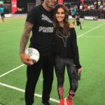 Shibani Dandekar Instagram – this guy!! legend! thanks for a fun day @thierryhenry big hug! 😘 @pumaindia #Forever14