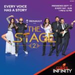 Shibani Dandekar Instagram - Guess who's back in the m*****f****** house!!! Season 2 of #TheStage coming for ya on @colorsinfinitytv live it up and play it loud! #EveryVoiceHasAStory @vishaldadlani1 @monicadogra @ehsaan @devsanyal @ferzadpalia @hashimdsouza @smithaparigi @fazilaallana ✌🏾️🙌🏽