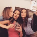 Shibani Dandekar Instagram - homegirls ❤️ @monicadogra we miss you already! @inherchair! #DemGurlsSugar #MajorKeyAlert