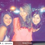 Shibani Dandekar Instagram - #Repost @vjanusha ・・・ #Sisters...💘