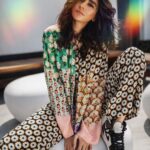 Shibani Dandekar Instagram - Colour me good 🌈 outfit by my main man @dhruvkapoor styling @khyatibusa hair @azima_toppo shot by @shubhammandhyanphotography