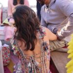 Shibani Dandekar Instagram - My two best friends threw me the mehendi of my dreams filled with love and it was so felt! These two women have been by my side through it all! They have always provided me with unwavering love and support and been my biggest cheerleaders so of course they had to plan the best mehendi ever down to the last detail! Words can’t do justice to the love and gratitude I feel for them. They are my world ❤️ The Mehendi outfit! Everyone knows that i’ve been a die hard PS girl from the start. From the time Payal conceptualised this look to the point where it arrived at my house, I had seen one tiny sketch of what the embroidery would look like! Nothing more!That’s it!!! That also says so much about the trust and faith I have in this woman as a friend, designer and creative force! It was ethereal, edgy, boho, eclectic, statement and all the things I had imagined for myself that Payal pulled off without so much as a conversation. That’s her genius! PS my outfit was pure perfection 💜 @payalsinghal @nehalikotian I will forever be grateful to you for making this moment in my life so frikkin special! I have tears thinking about it! Love you to pieces! Thank you for always watching over me and filling my life with so much love ❤️ decor by @thedramaqueen2012 catering by @lekitchen_catering photos by @sam_and_ekta makeup @inherchair hair @reenaduttahairstylist assisted @azima_toppo @vjanusha @apekshadandekar @sulabha.dandekar @faroutakhtar @gcstylz @joelpeisley @anjali329 @seanbyrnes @karishmanaina @rhea_chakraborty @amuaroraofficial