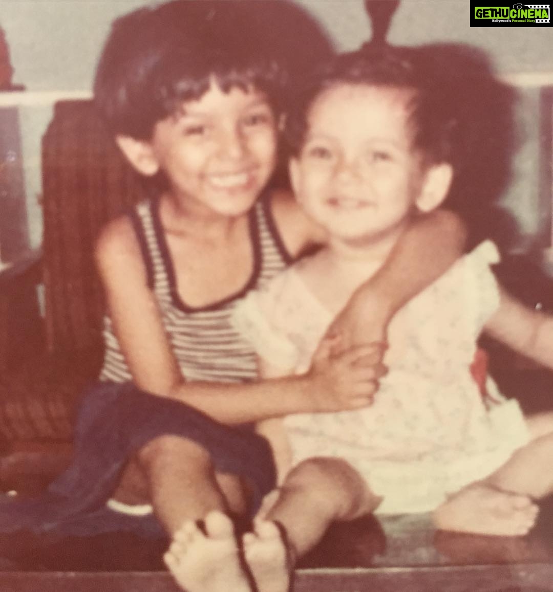 Shibani Dandekar Instagram - when @vjanusha wasn't such a donkey! #CutestKidEver 👭