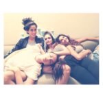 Shibani Dandekar Instagram - #BumSquad these girls are my ❤️ @diva.dhawan @gabriellademetriades @mariiamasha