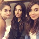 Shibani Dandekar Instagram – post show chilling with my ladies @gabriellademetriades @monicadogra ✌🏾️
