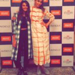 Shibani Dandekar Instagram - here to support my girl @monicadogra who gets on stage in a bit to chat with @courtneylove how amazing is that??!! so proud of this woman! how bad ass is she? love you mon! ❤️ #mintluxury