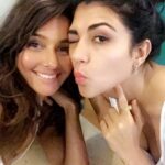 Shibani Dandekar Instagram - when your girl comes to town you need to kick it @archanavijaya mad love for you Janice ❤️🙌🏽 come back soon 💋 #labelkiss