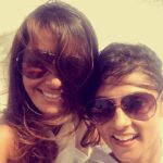 Shibani Dandekar Instagram – bday boat rides with kish @karishmanaina #kishmynini 🙌🏽💋