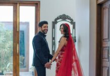 Shibani Dandekar Instagram - Mr & Mrs 💃🏾❤️ My DREAM wedding dress by @jade_bymk designed by @shaleenanathani X @monicashah1207 ( love you guys this dress is everything!!!!!) Styled by my girl @shaleenanathani Assisted by @kajalpatil_04 Earrings @goenkaindia @amigoscommunications Makeup by @inherchair Hair by @reenaduttahairstylist Assisted by @azima_toppo photos @sam_and_ekta ❤️ decor by @altair_decor wedding by @shaadisquad