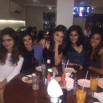 Shibani Dandekar Instagram - thanksgiving! squad! 🙌🏽 @gabriellademetriades @nehan26 @mariiamasha @diva.dhawan we missed you @zoejaneblues ❤️