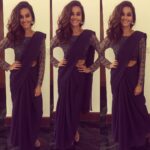 Shibani Dandekar Instagram - about tonight! wearing @pinakinfashion earrings by @minerali_store styled by my lovely @chandnisareen hair by my cutie @ajima_toppo 🙌🏽