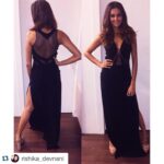 Shibani Dandekar Instagram – thank you so much for this amazing look styled by @rishika_devnani
wearing a  @vedaraheja dress and @minerali_store “SD” Initial Rings❤️ for last nights Sony event.