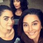Shibani Dandekar Instagram - #nikewomen #betterforit #ntcmumbai @gabriellademetriades @sarahjanedias