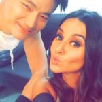 Shibani Dandekar Instagram – my J @meiyangchang will miss you this week my bubble #ICDT October 17th @zeetv another week another partner!