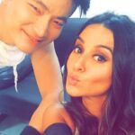 Shibani Dandekar Instagram - my J @meiyangchang will miss you this week my bubble #ICDT October 17th @zeetv another week another partner!