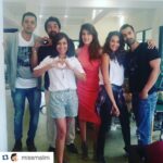 Shibani Dandekar Instagram - so much fun today at Miss Malini HQ #Repost @missmalini with @repostapp. ・・・ Super hilarious #BattleOfTheSexes with these awesomes! Stay tuned for all the questions you wanted answered on #MMWorld2 coming soon! @tlc_india