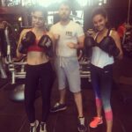 Shibani Dandekar Instagram - training squad! @vmb_training @gabriellademetriades #nikeindia @nikewomen 👊🏽