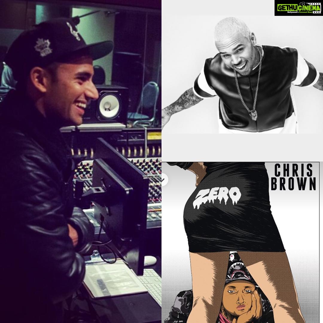 Shibani Dandekar Instagram - so so so proud of my little brother Tushar Apte @springloaded co writing and co producing Chris Brown's latest 'ZERO' This is BIG! Such a dope track go and get it now on ITunes... released a few hours ago!! T this is just the start my little superstar! #Breezy