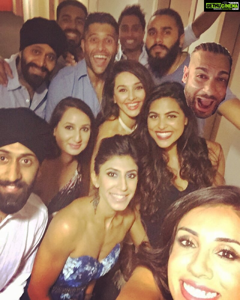 Shibani Dandekar Instagram - #pritandnina #barcacrew