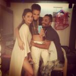 Shibani Dandekar Instagram – vanity van madness with these two fools! @monicadogra @eltonjfernandez ✌🏾️