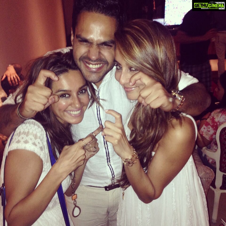 Shibani Dandekar Instagram - happy bday to my little brother with the golden heart! you are the sweetest cutest chicken in the world and god knows the most patient đđ belaaaaaaaated happy bday gk @gauravk0619 love you like a fat kid loves cake â¤ď¸đ