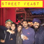 Shibani Dandekar Instagram – London living!! #streetfeast @adhillon86 @hardish