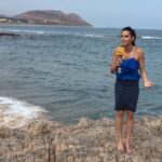 Shibani Dandekar Instagram - Moments from an amazing season #extraaainnings #ipl photo courtesy venue producer chinmaye! #lovethebeach