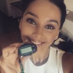 Shibani Dandekar Instagram – On my way to the stadium! Ready to hit my 10k steps with #BuddE @stepathlon @ravi_krishnan1 how many you done today?