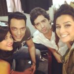 Shibani Dandekar Instagram – Wishing these crazy fools all the best for the next two months! Here we go team! @archanavijaya @samirkochhar #gauravkapur @kiratbhattal #ipl