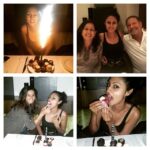 Shibani Dandekar Instagram – Happy bday dinner for my kishy! Love you madly! ❤️ #sushi #cupcakes #mygirl #perfectnight