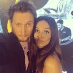 Shibani Dandekar Instagram - Nothing scarier than a man that can read your mind! Mad love for him though! @liorsuchard #mentalist 🙌❤️