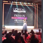 Shibani Dandekar Instagram – #loreal professionnel hairdressing awards #foxlife