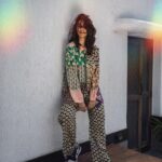 Shibani Dandekar Instagram - Colour me good 🌈 outfit by my main man @dhruvkapoor styling @khyatibusa hair @azima_toppo shot by @shubhammandhyanphotography