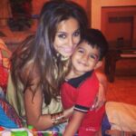 Shibani Dandekar Instagram - Happy birthday ethu! You're growing so fast! Hope you had a magical bday with lots of presents and cake! Miss you and love you lots❤️🍦🍰😘