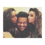 Shibani Dandekar Instagram - Post show kisses with these 2 @shazebsheikh @sahibaskaur thank you Sahiba for doing something such a spectacular job! You nailed it! Shaz as usual you are a star ❤️ ya fools