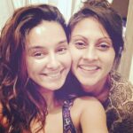 Shibani Dandekar Instagram - Sunday selfie with my bestie @karishmanaina #PlentyOfFilterCosWeNeedIt #sundaydancepartyathome #reunited