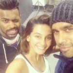 Shibani Dandekar Instagram - Rehearsal time with @boscomartis @auggypereira shortest one in history! #shaandaar