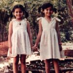 Shibani Dandekar Instagram - Me and big sis Ketaki back in the day! How cool were we?