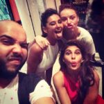 Shibani Dandekar Instagram – When the days turn into nights and nights turn into days we go a little batshit cray! @jacquelinejf2 @biancahartkopf @shaanmu what a crazy trio!watching the madness of these lovelies made me miss my glammers @eltonjfernandez @chandnisareen …