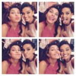 Shibani Dandekar Instagram - The biggest thank you from the bottom of my heart to this girl for making my first movie experience so amazing! Thank you for holdingmy hand in real life ;) and making me laugh! You made it so easy! A true superstar and an incredible woman! I owe you sista @jacquelinejf2 🙏😘❤️