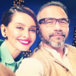 Shibani Dandekar Instagram - Mr Delhi Belly himself and moi