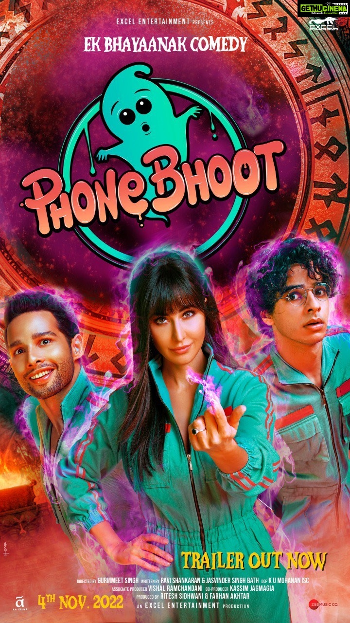 Shibani Dandekar Instagram - Iss line ki ab sabhi liney khul gayi hai, kripya phone lagaye aur #PhoneBhoot ko bulaye… ☎️ #PhoneBhootTrailer out now 👻 @katrinakaif @ishaankhatter @siddhantchaturvedi @apnabhidu @apnabhidu @sheeba.chadha @ekthapatiger @thesurenderthakur @gurmmeetsingh @excelmovies @ritesh_sid @faroutakhtar @ravi.shankaran @jasvinderbath @kumohanan @iammanujsharma @shrikantverma_ @shreyalodhia.official @manurishichadha @actor_kedar @armaanralhan @kassimjagmagia @vishalrr @aafilms.official @zeemusiccompany