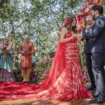 Shibani Dandekar Instagram - Hey there husband! ❤️ @faroutakhtar My DREAM wedding dress by @jade_bymk designed by @monicashah1207 X @shaleenanathani ( love you guys this dress is everything!!!!!) Styled by my girl @shaleenanathani Assisted by @kajalpatil_04 Earrings @goenkaindia @amigoscommunications Makeup by @inherchair Hair by @reenaduttahairstylist Assisted by @azima_toppo photos @sam_and_ekta ❤️ decor by @altair_decor wedding by @shaadisquad