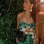 Shibani Dandekar Instagram - @imwearingzed all day everyday 💚💄 love you @chantelfenech