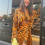 Shibani Dandekar Instagram - Tiger on the loose in Turkey 🐅 wearing my absolute fucking fav in the whole world @imwearingzed by my girl @chantelfenech who has killed it with this collection 🔥🔥