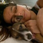 Shibani Dandekar Instagram – Fed up of the puppy videos yet? Brace yourselves we just getting started!! #Tyson 🥊 sound on for the cuteness