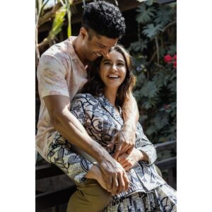Shibani Dandekar Instagram - Happy birthday my better half .. thank you for all the magic, laughter and  love you have brought to my life .. you are one of the most beautiful souls I have ever met and the world really needs more like you! I’ve never met anyone as kind, as attentive, as selfless, as brave and as focused as you.. Just being around you has taught me so much ( mainly patience!!) You inspire me! thank you for including me in every part of your life, for making me feel so special and for always making time for ‘us’ !! Having said that you do need to ‘unclench’ a little.. be more ‘free flowing’ 🙄😂
To many more sessions in the ring, savouring  protein bars together,late night walks with Jim Jam, Jlo movies, finishing my word crossy and foot rubs!! Love you my Foo  always ❤️ Can’t wait for the next round 🥊😘 @faroutakhtar

photo by @errikosandreouphoto
style by @pashamalwani 
HMU @mallikajolly @azima_toppo
shibani’s outfit - @dior
Farhan’s shirt @hemantandnandita
Trousers @bodicebodice